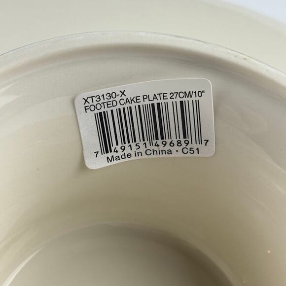 Spode Christmas Tree Footed Cake Plate 10.5" Christmas Serveware - Picture 13 of 14